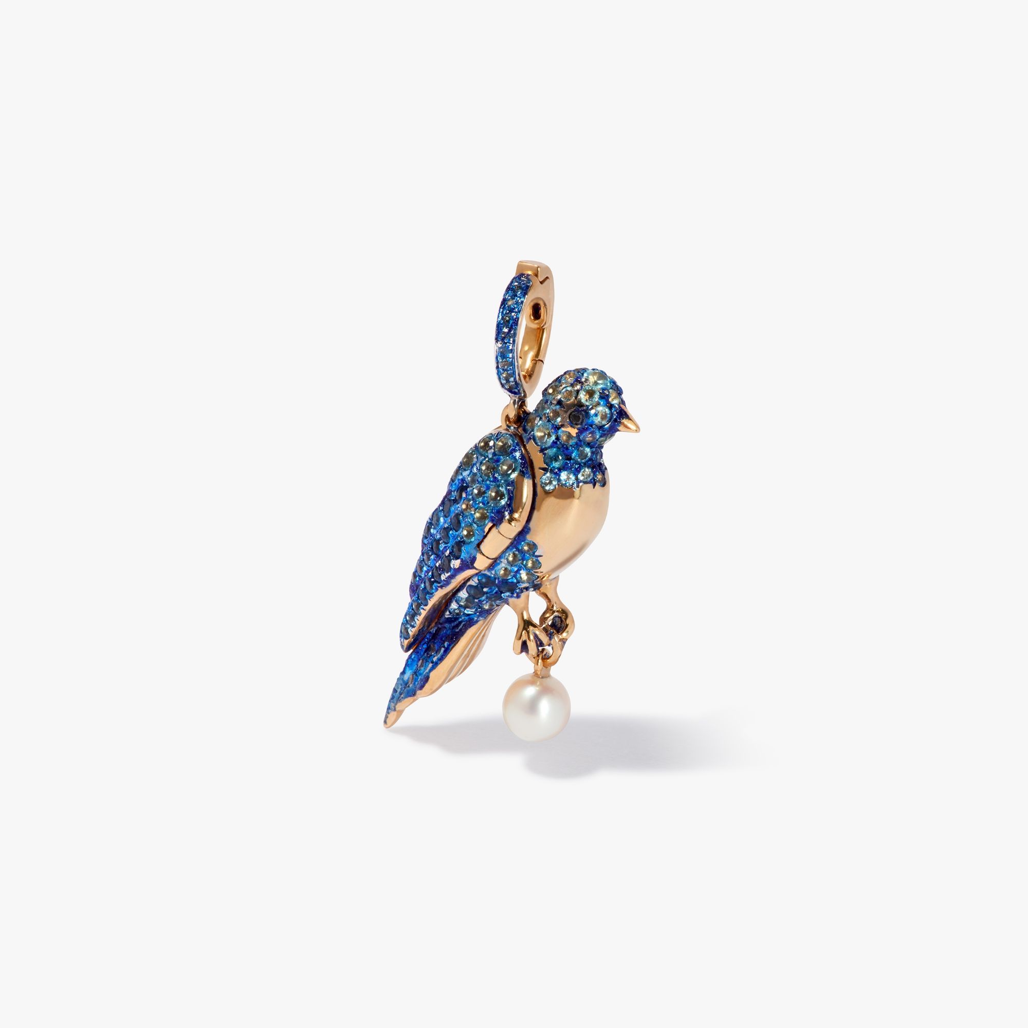 Mythology Bluebird Charm Pendant