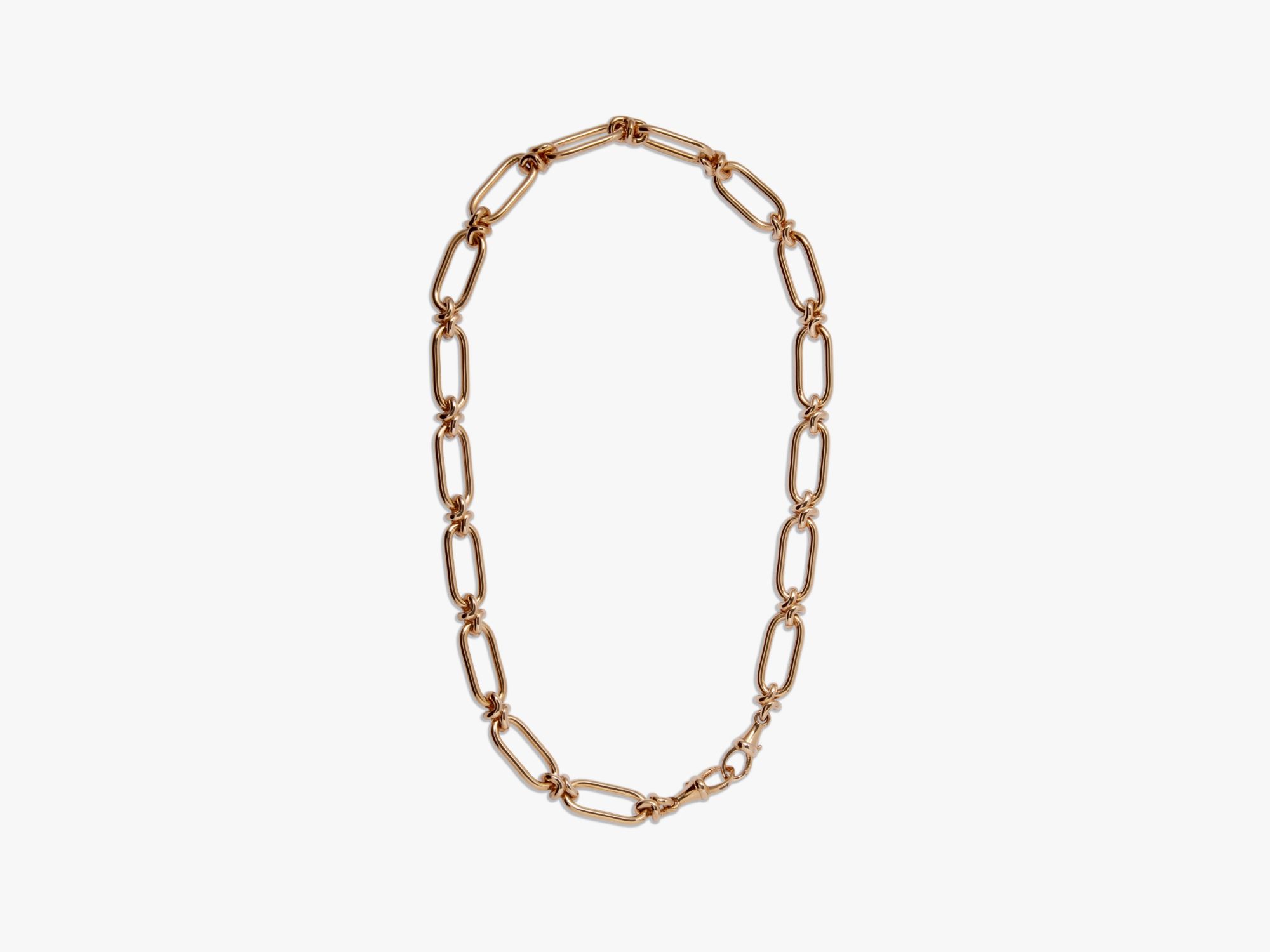 Knuckle Heavy Chain Necklace