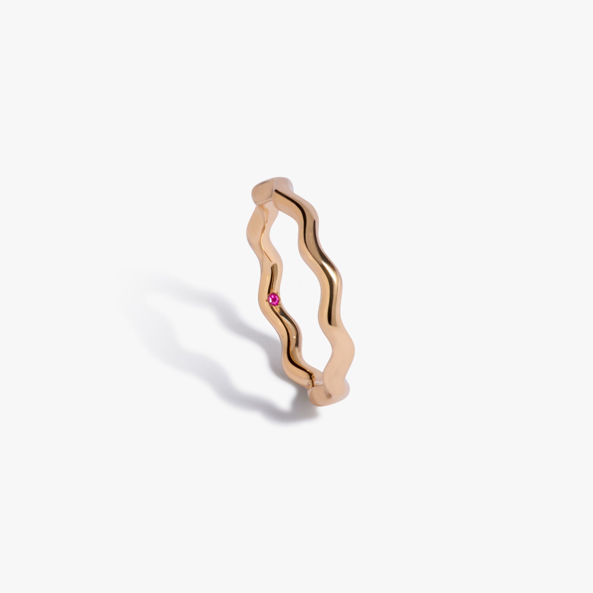 Whoopsie Daisy Gold 2mm Ring