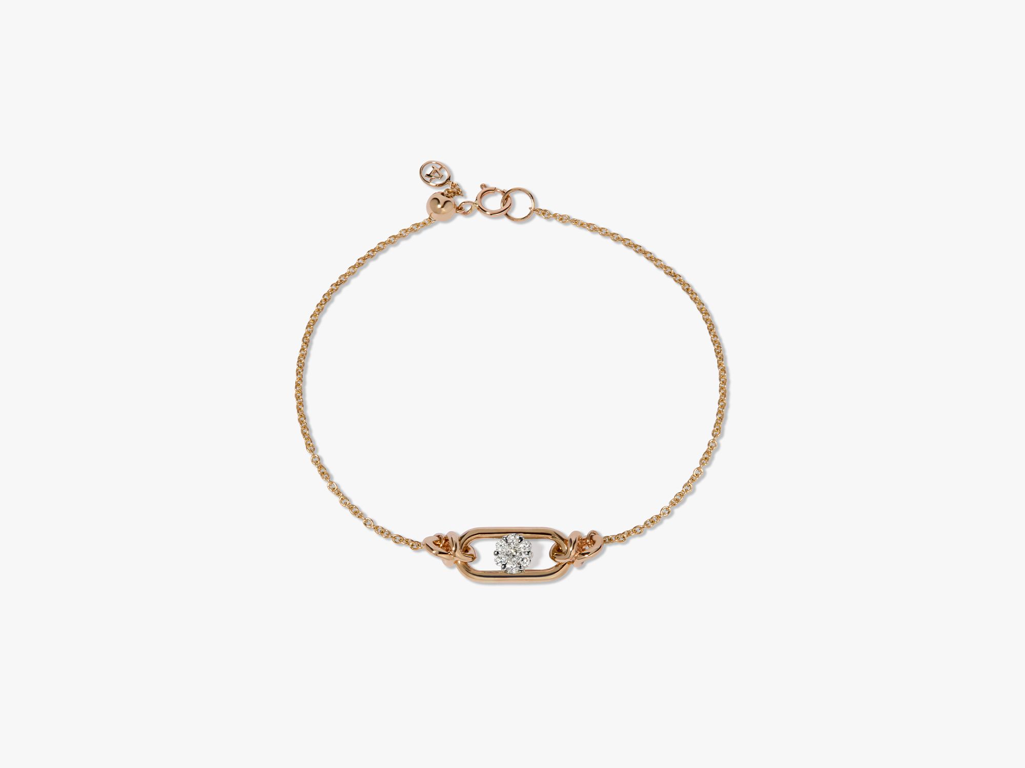 Diamond April Birthstone Bracelet