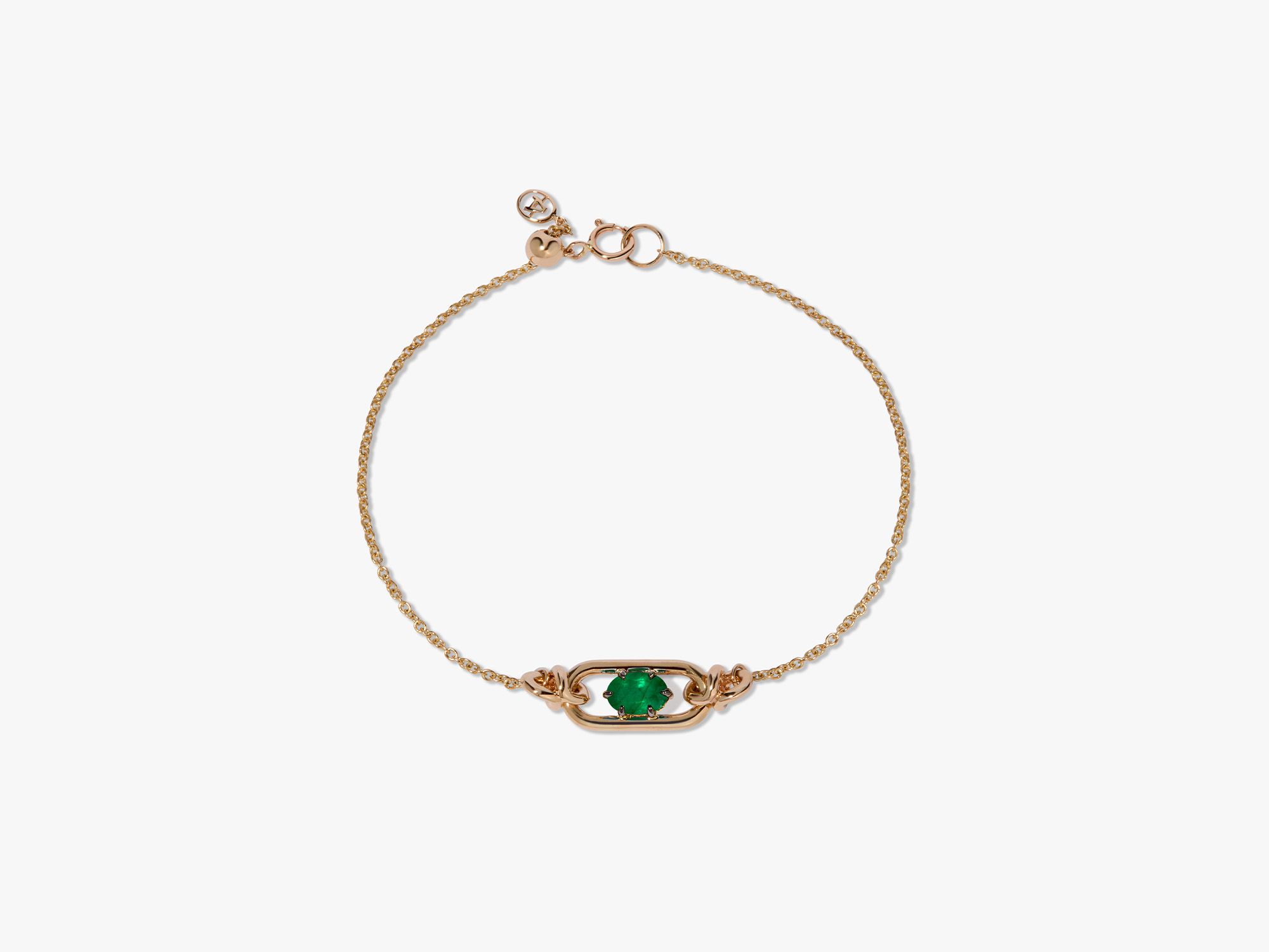 Emerald May Birthstone Bracelet 