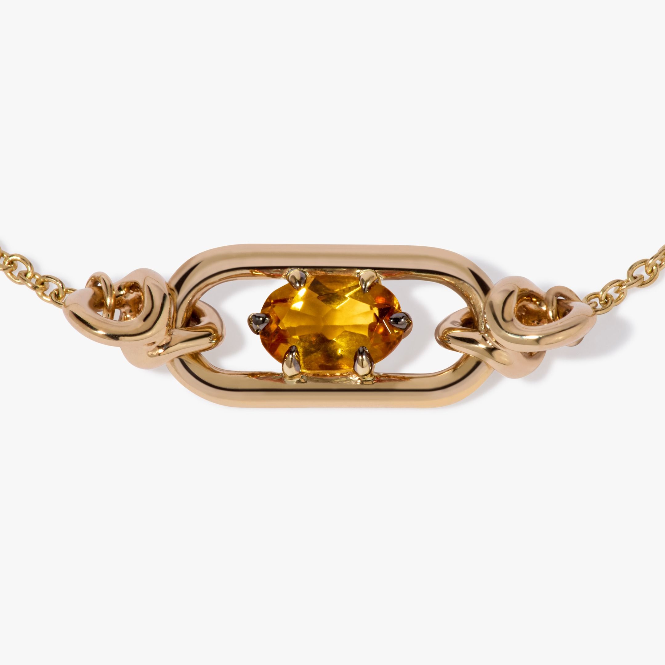 Citrine November Birthstone Bracelet 