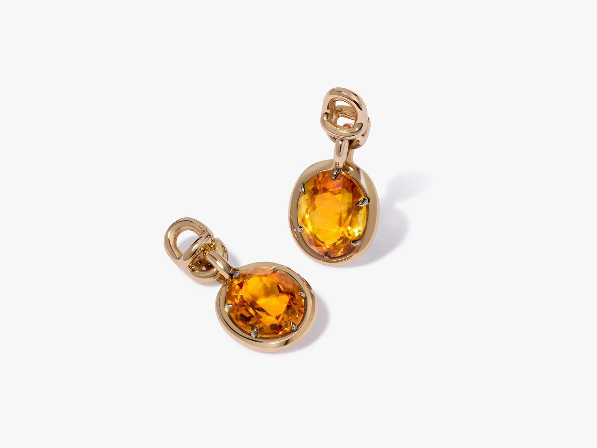 Citrine Earring Drops 