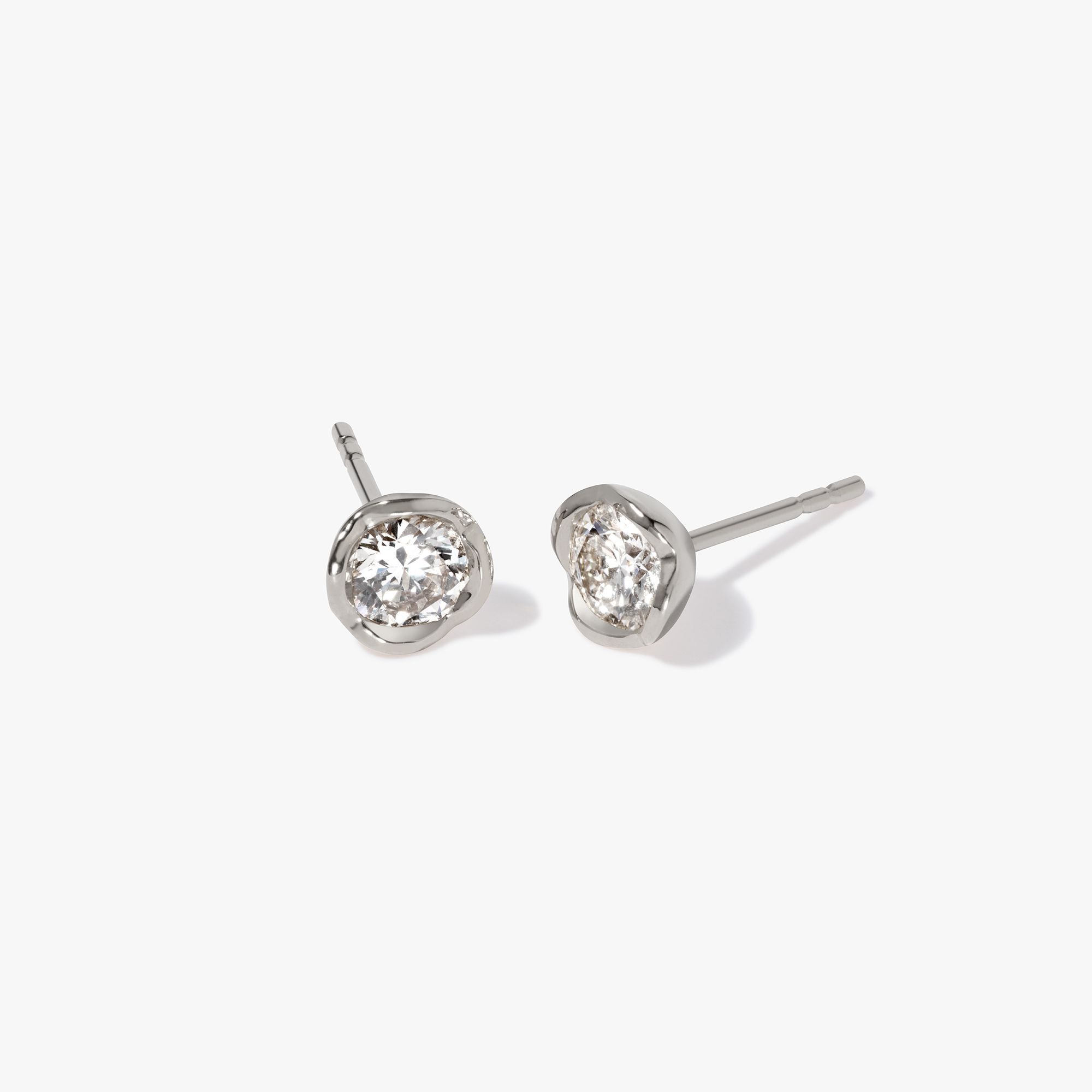 Whoopsie Daisy 1ct Diamond Stud Earrings