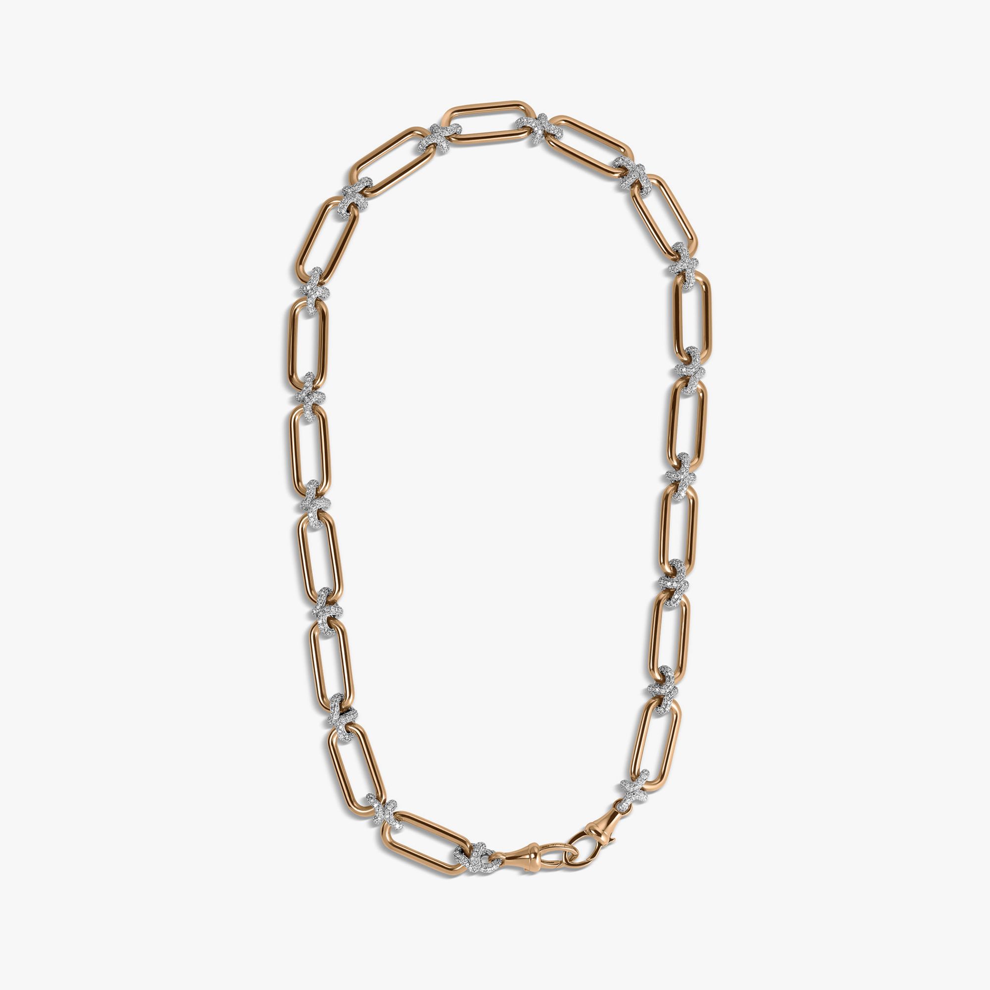 Knuckle Heavy Chain Necklace