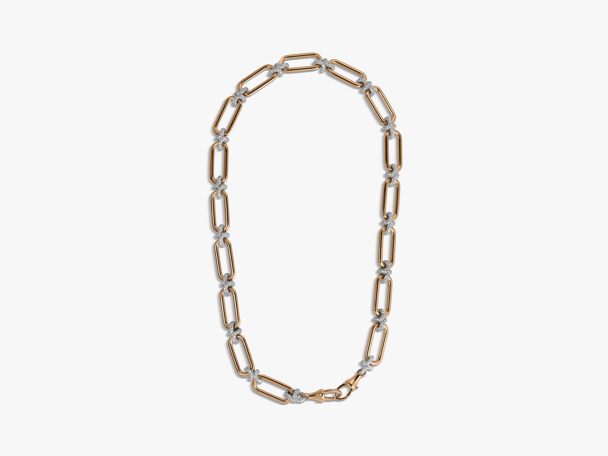 Knuckle Heavy Chain Necklace