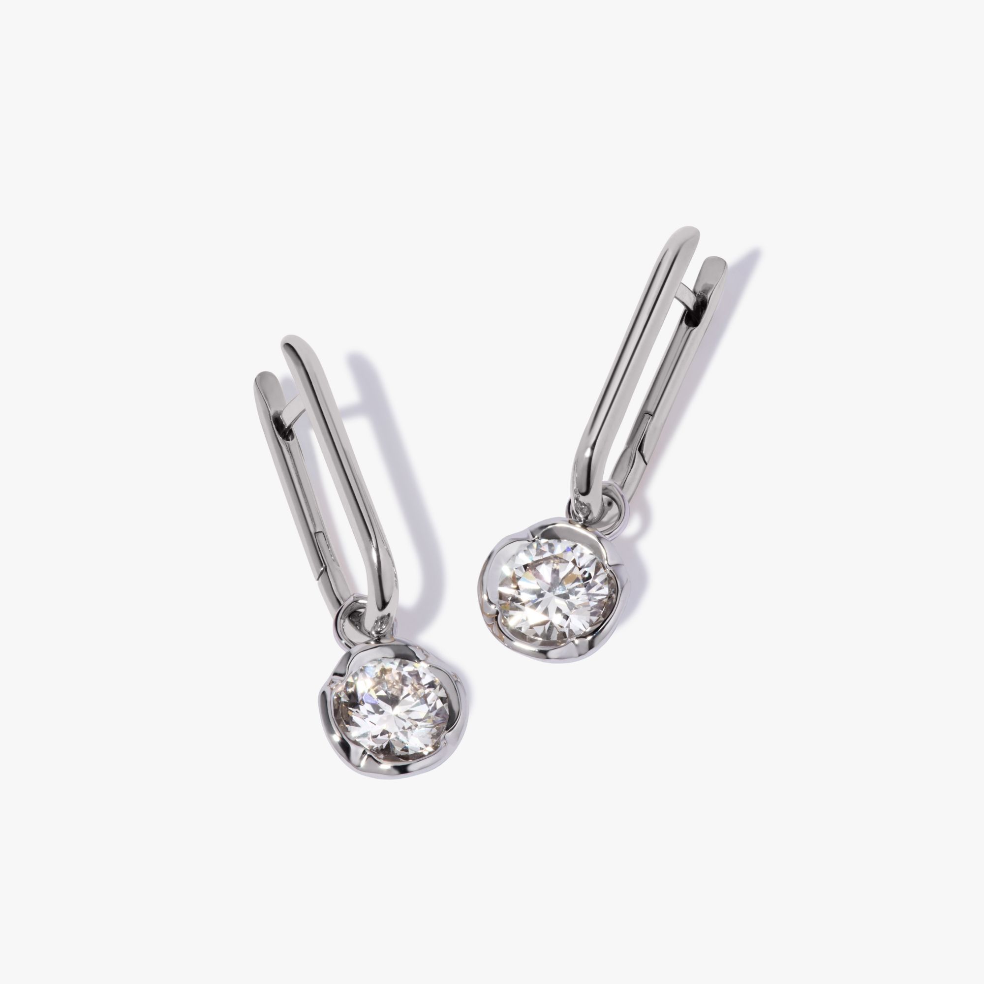 Knuckle & Whoopsie Daisy 1.50ct Diamond Earrings 