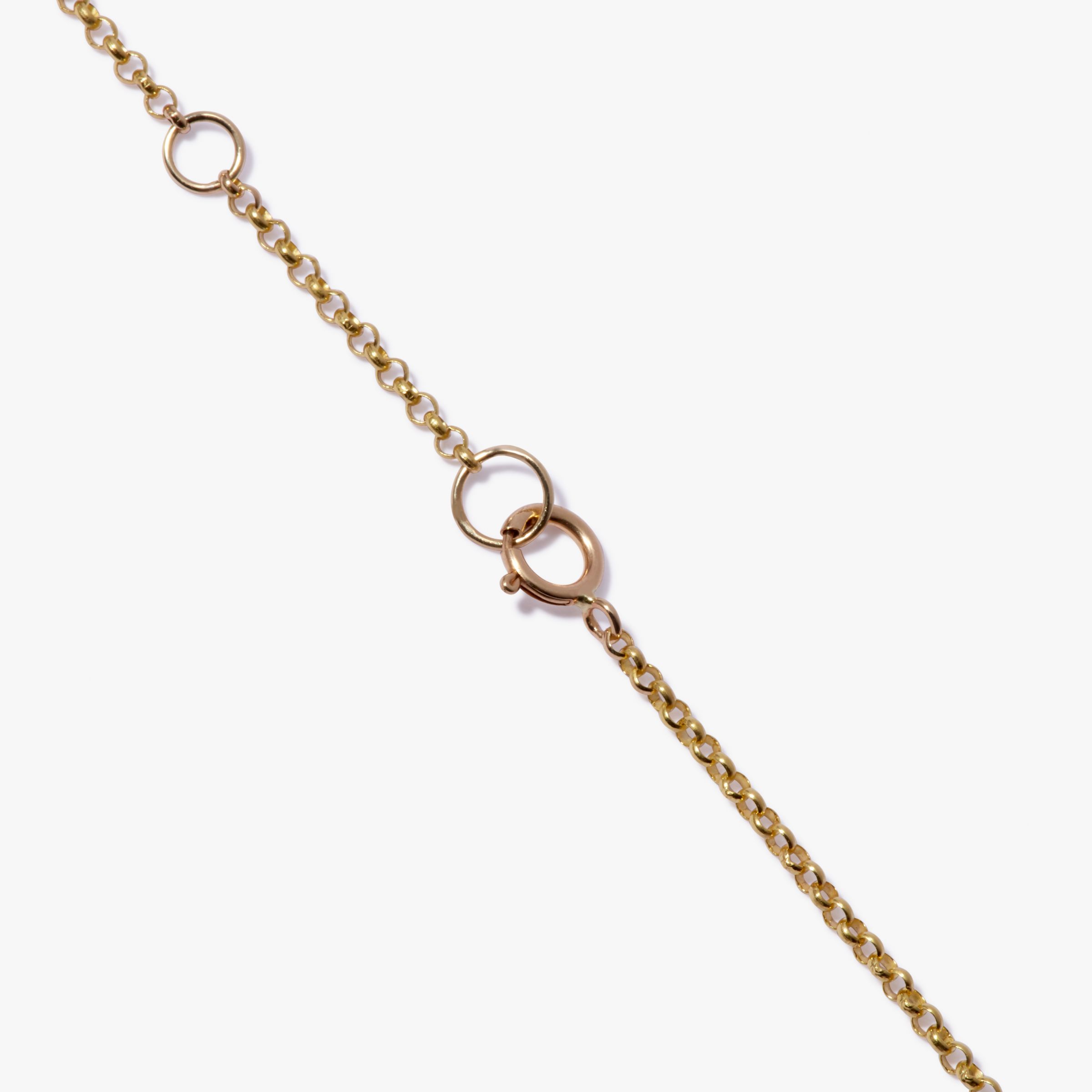 Gold Mini Belcher Chain