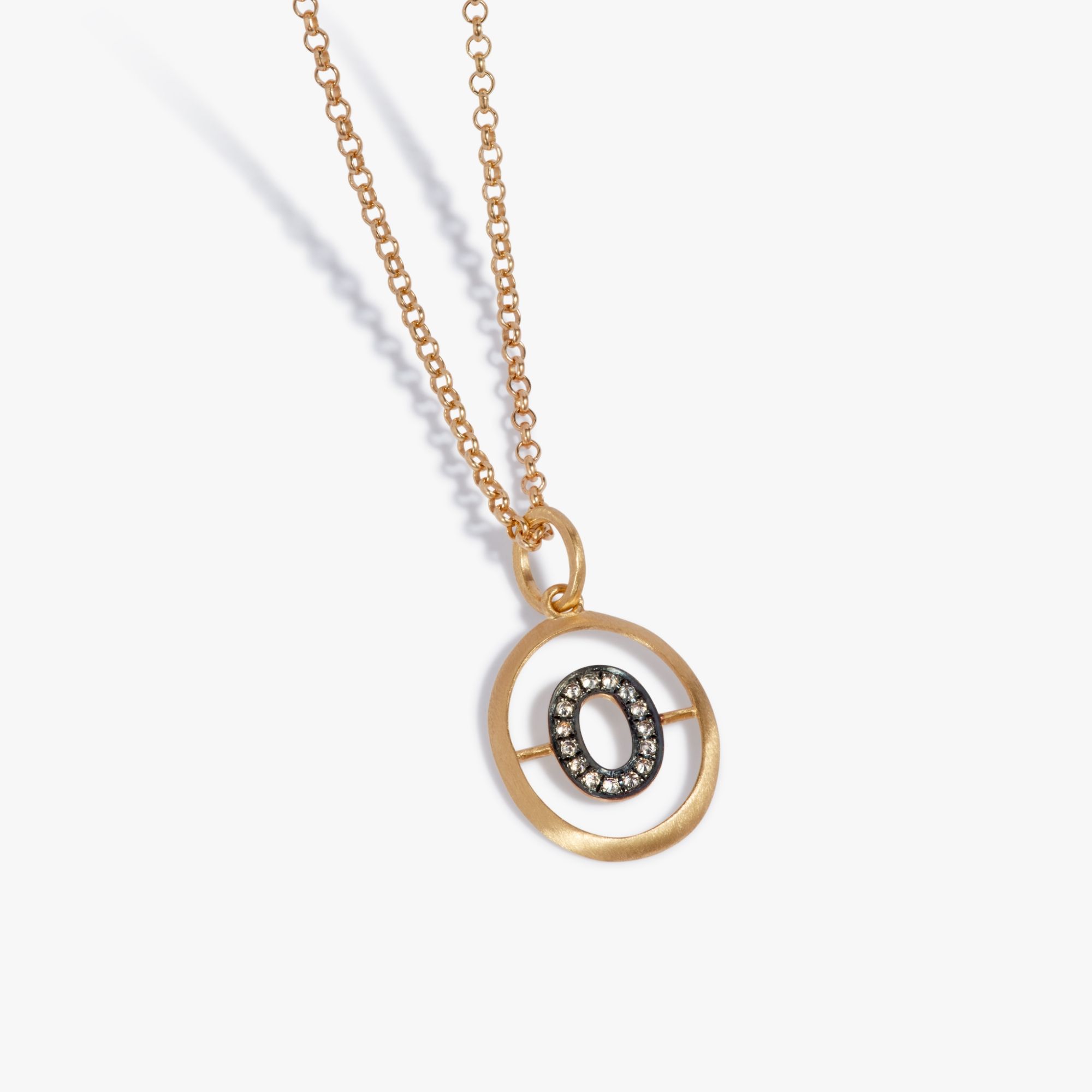 Initial O Necklace