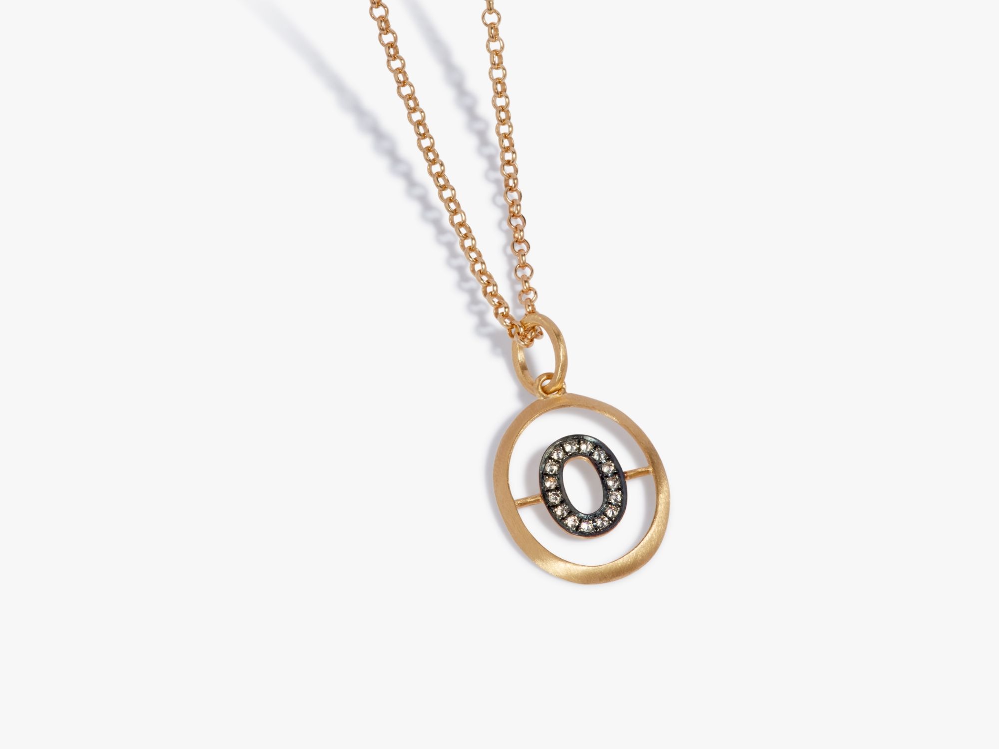 Initial O Necklace