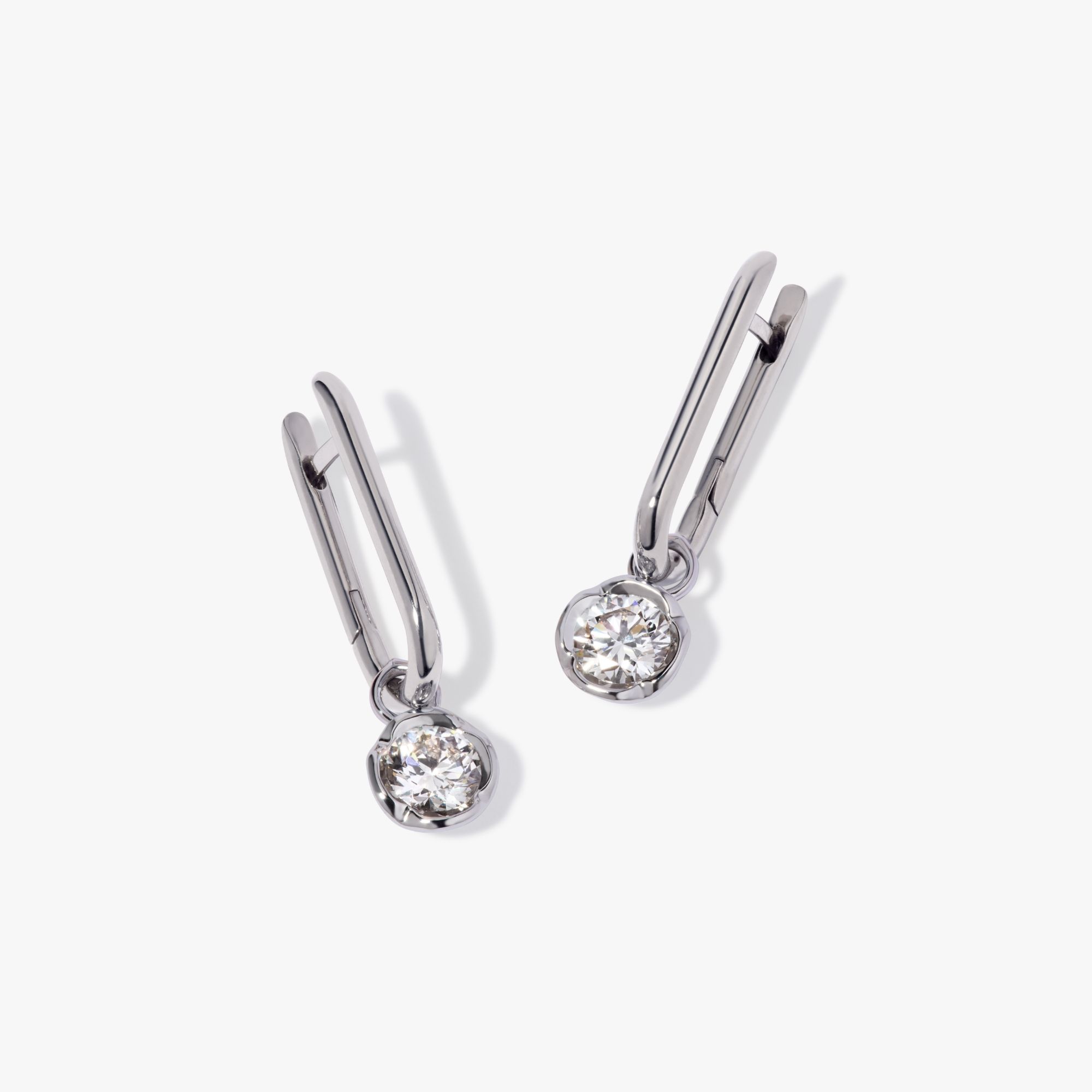 Knuckle & Whoopsie Daisy 2ct Diamond Earrings