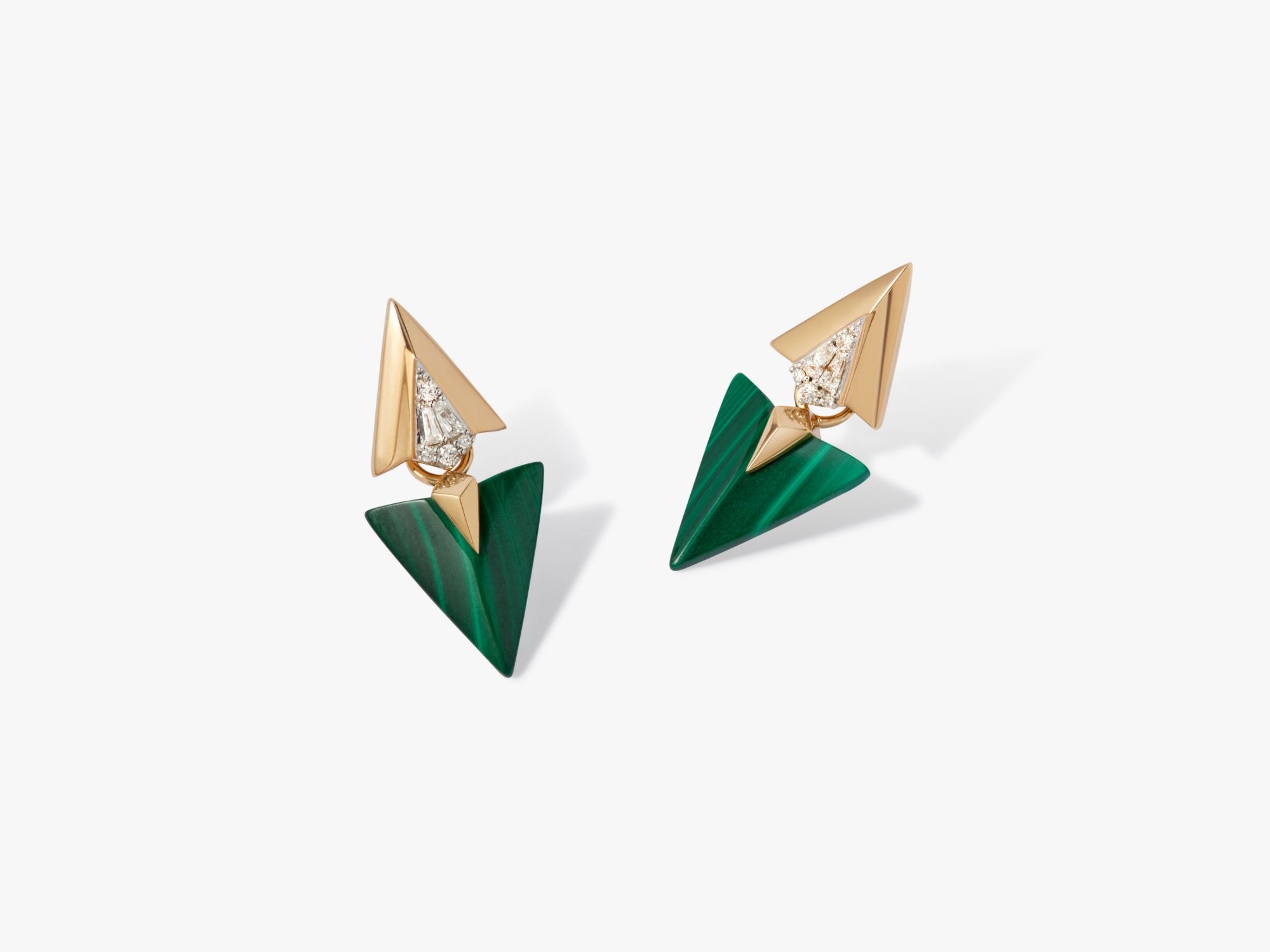 Flight Diamond Arrow Earrings