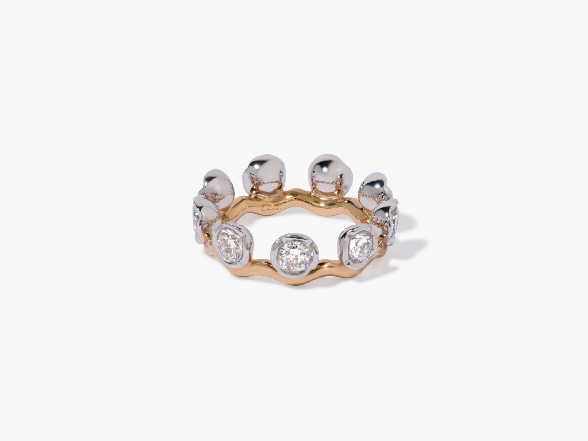 Whoopsie Daisy Bi-Colour Diamond Ring